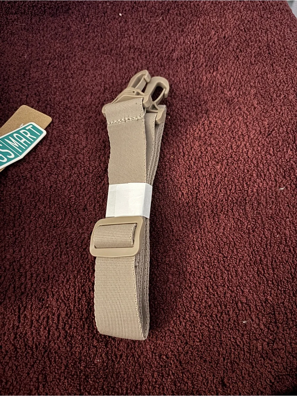 BagSmart Taupe Quilted Mini Duffle Bag